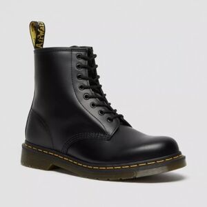 Dr. Martens Black 1460 Women's Smooth Leather Lace Up Boots US 6 UK 4